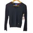 ブルーレーベルクレストブリッジ BLUE LABEL CRESTBRIDGE Vネック コットンシルクニット レディース EUR:38