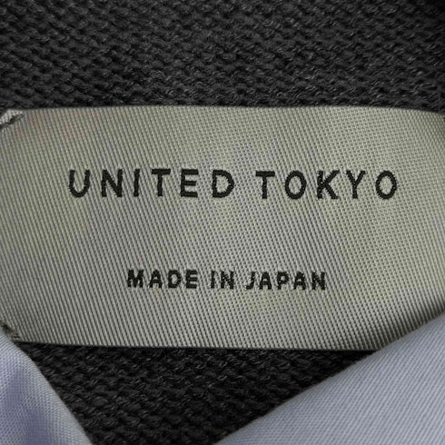 ユナイテッドトウキョウ UNITED TOKYO 23aw ニットドッキングシャツワンピース レディース FREE