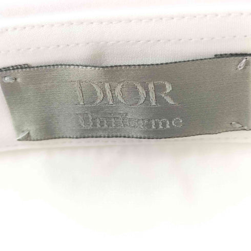 ディオール Dior UNIFORM ロゴ刺繍 レギュラーカラーシャツ メンズ 42