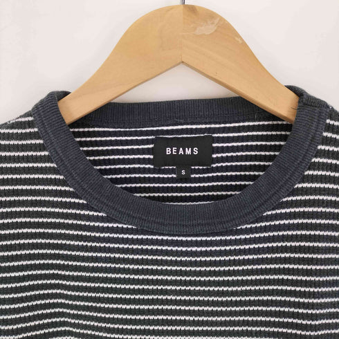 ビームス BEAMS 24SS ストレッチ ルーズ クルーネック サーマル ロンT メンズ JPN:S