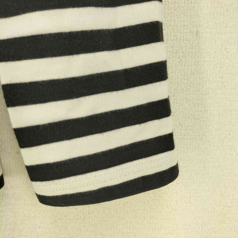 アニエスベー agnes b. PARIS コットン ボーダー L/S Tシャツ レディース T イ