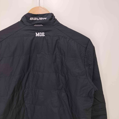 ナイキチーム NIKE TEAM BAUER ロゴ刺繍ジップアップジャケット メンズ YOUTH L