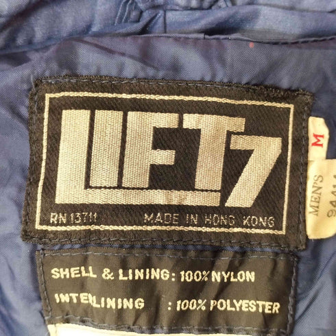LIFT7 香港製 ジップアップナイロンジャケット メンズ JPN:M