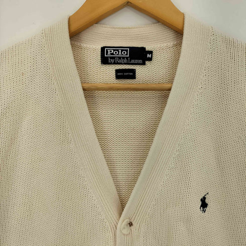ポロバイラルフローレン Polo by RALPH LAUREN ポニー刺繍 コットンニットカーディガン メンズ import:M