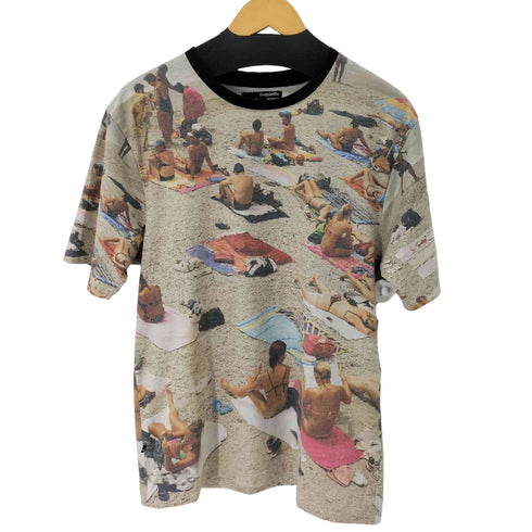 THE QUIET LIFE 総柄 Tシャツ メンズ import:M