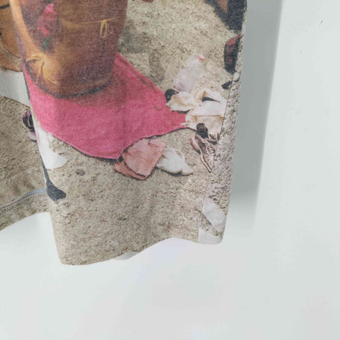 THE QUIET LIFE 総柄 Tシャツ メンズ import:M