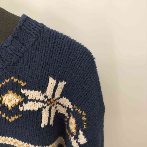 トミーヒルフィガー TOMMY HILFIGER ノルディック柄 コットンニット メンズ import:M