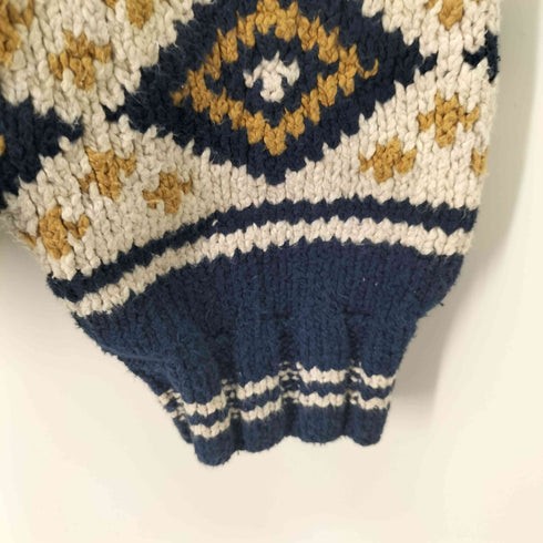 トミーヒルフィガー TOMMY HILFIGER ノルディック柄 コットンニット メンズ import:M