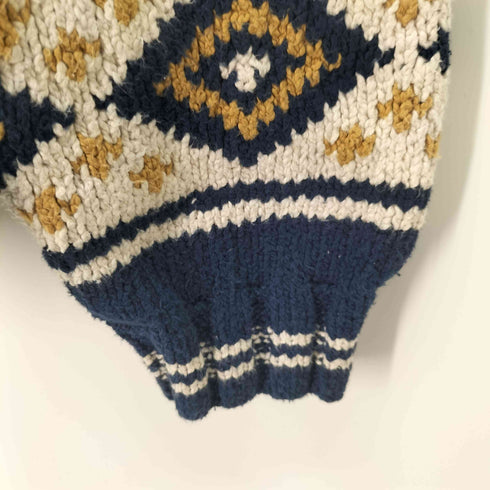 トミーヒルフィガー TOMMY HILFIGER ノルディック柄 コットンニット メンズ import:M