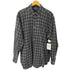 ラルフローレン RALPH LAUREN BLAKE オンブレ シャドーチェック コットンシルクシャツ メンズ import:L