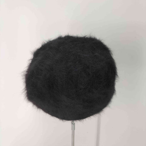 マリークワント MARY QUANT アンゴラウール シャギーキャスケット レディース