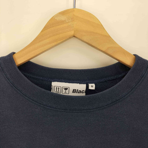 ブラックアイパッチ Black Eye Patch 最速 SAISOKU BEP 両面刺繍 クルーネック スウェット トレーナー メンズ JPN:M