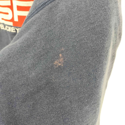 ブラックアイパッチ Black Eye Patch 最速 SAISOKU BEP 両面刺繍 クルーネック スウェット トレーナー メンズ JPN:M