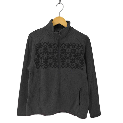 エディーバウアー Eddie Bauer ノルディック柄ボンディングジャケット メンズ JPN:XL