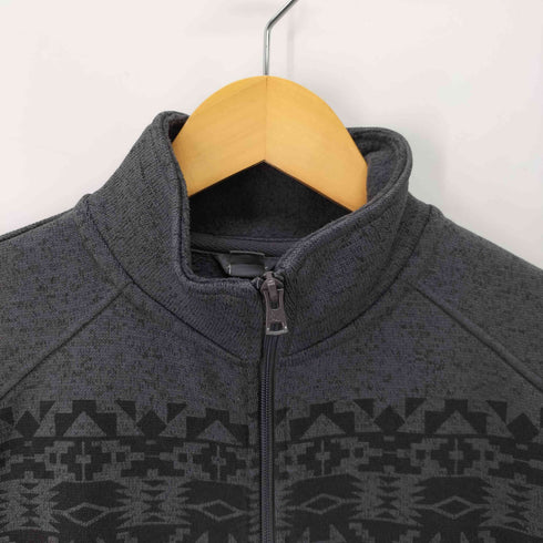 エディーバウアー Eddie Bauer ノルディック柄ボンディングジャケット メンズ JPN:XL