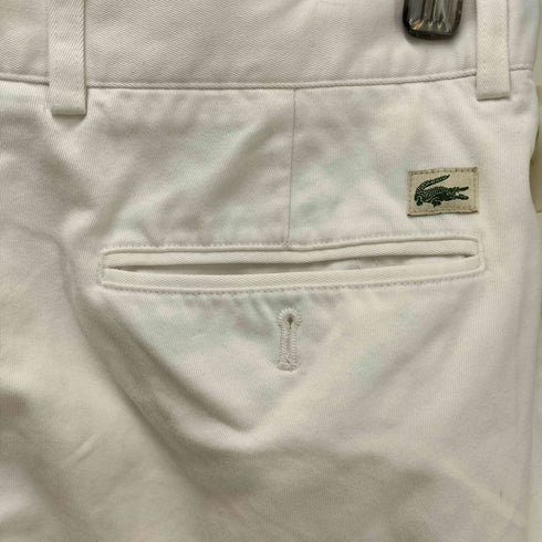 ラコステ LACOSTE ベルトループ付きハーフパンツ メンズ