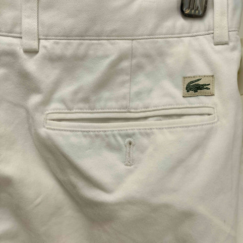ラコステ LACOSTE ベルトループ付きハーフパンツ メンズ