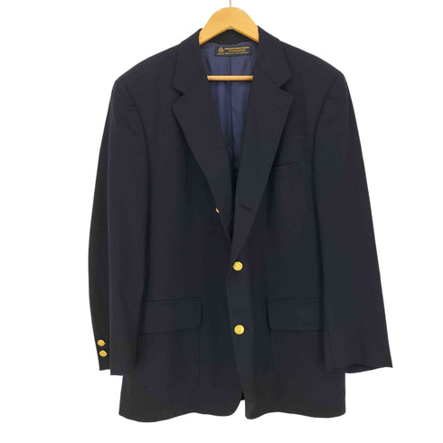 ブルックスブラザーズ BROOKS BROTHERS 80s USA製 金ボタン 2B ブレザー 紺ブレ メンズ 44