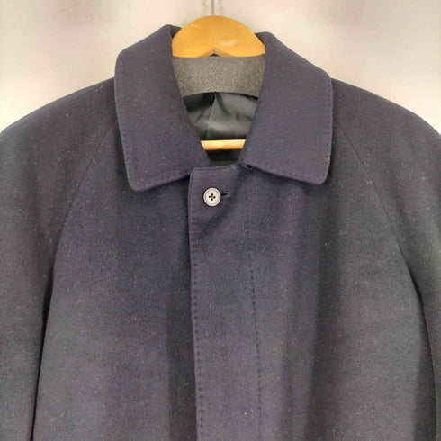 ゴタイリク 五大陸 カシミヤ100比翼ステンカラーコート メンズ JPN:4
