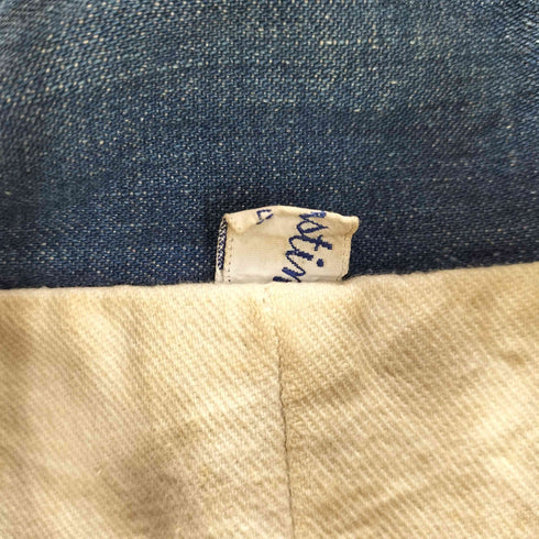 ユーエスアーミー U.S. ARMY 40S Marstin 大戦モデル 月桂樹ボタン 5つボタン 鉄製 裏地コットンツイル デニム ワーク ジャケット メンズ