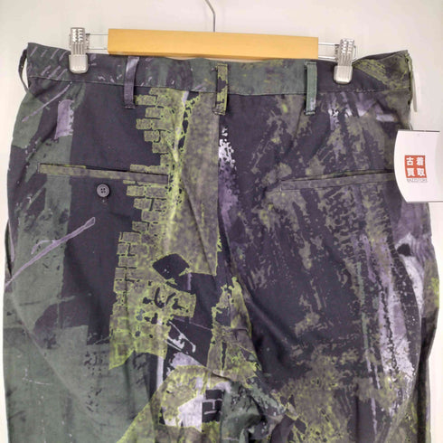 ブラックスキャンダルヨウジヤマモト BLACK Scandal Yohji Yamamoto 22SS FEMALE CONVICT: DEN OF BEAST ASYMMETRY BAROON PANTS アシンメトリー バルーン パンツ メンズ JPN:3