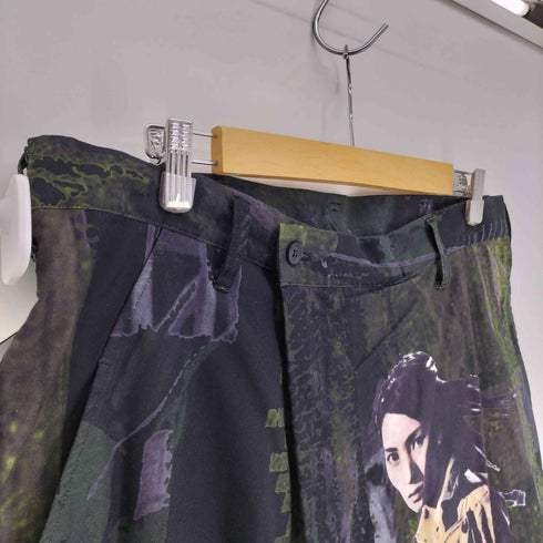 ブラックスキャンダルヨウジヤマモト BLACK Scandal Yohji Yamamoto 22SS FEMALE CONVICT: DEN OF BEAST ASYMMETRY BAROON PANTS アシンメトリー バルーン パンツ メンズ JPN:3