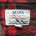 シアーズローバックス SEARS ROEBUCKS 60S SANFORIZED マチ付き フラップポケット コットン ヘビーフランネル チェック シャツ メンズ import:M