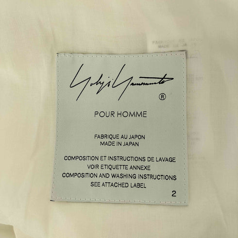 ヨウジヤマモトプールオム Yohji Yamamoto POUR HOMME 25SS collection look7 Graphic Slit Rayon Long Shirt Jacket グラフィック スリット レーヨン ロング シャツ ジャケット メンズ JPN:2