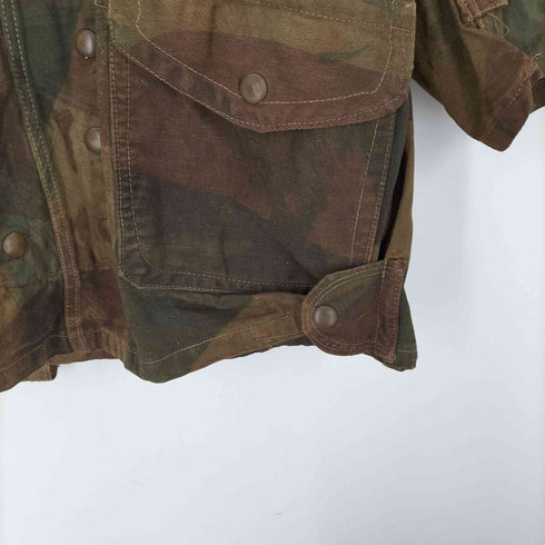 ブリティッシュアーミー BRITISH ARMY 40S イギリス空軍 AIRBORNE TROOPS JOHN GORDON SMOCK 2nd モデル デニソン ブラッシュストロークカモ スモック 1945年製 メンズ 3