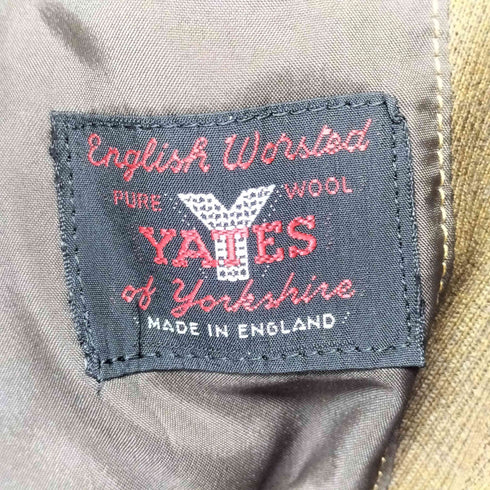 YATES 比翼ウールステンカラーコート レディース