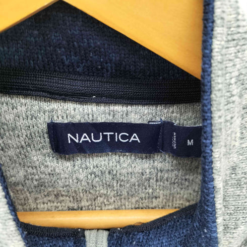 ノーティカ NAUTICA ロゴ刺繍 ハーフジップトップス メンズ JPN:M