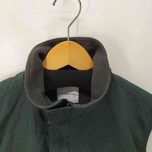 フリークスストア FREAKS STORE 裏地フリース ナイロンベスト メンズ JPN:S