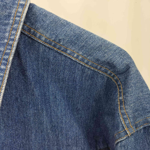 ミスタージュンコ Mr.JUNKO 80s 背面刺繍 クロップド丈 デニムジャケット Gジャン メンズ 1