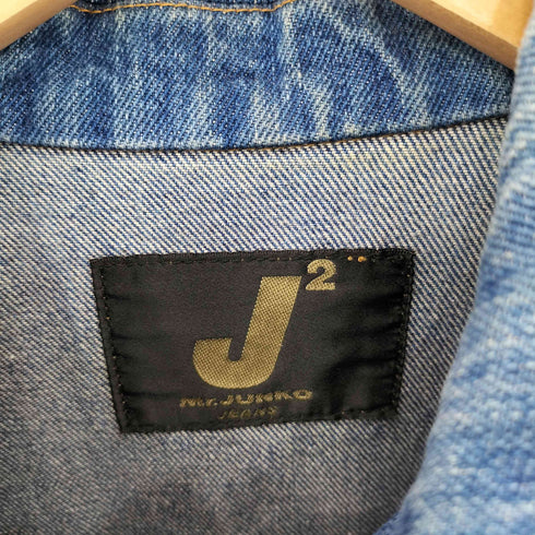 ミスタージュンコ Mr.JUNKO 80s 背面刺繍 クロップド丈 デニムジャケット Gジャン メンズ 1