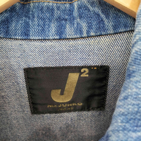 ミスタージュンコ Mr.JUNKO 80s 背面刺繍 クロップド丈 デニムジャケット Gジャン メンズ 1