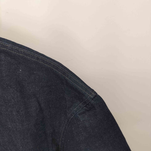 ザラ ZARA SRPLS 半袖 デニムシャツ メンズ import:XL