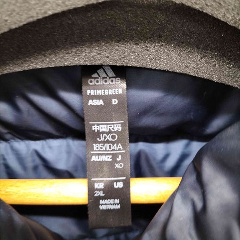 アディダス adidas エッセンシャルズ スリーストライプ ダウンジャケット メンズ 2XL