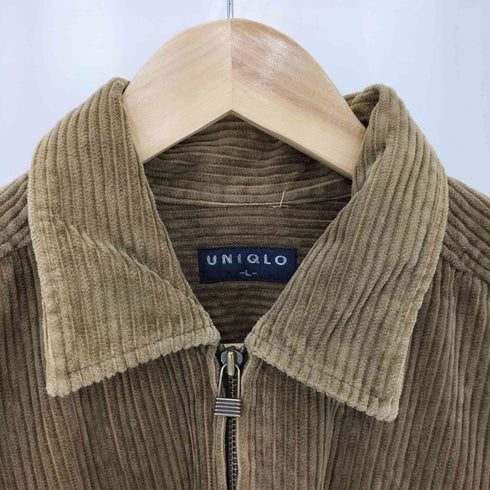 ユニクロ UNIQLO OLD コーデュロイ ジップアップジャケット メンズ L
