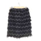 エジック Ezick Wave sheer fringe レディース F