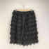 エジック Ezick Wave sheer fringe レディース F