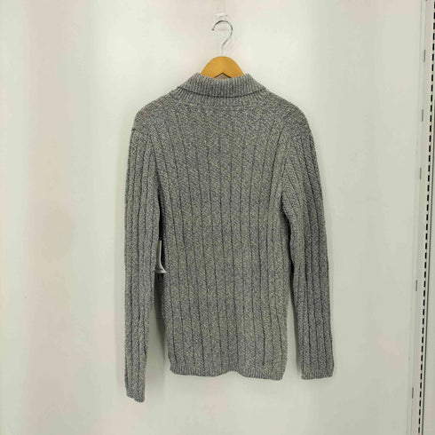 ザラマン ZARA MAN 2ポケット ロング コットン ニットカーディガン メンズ import:M