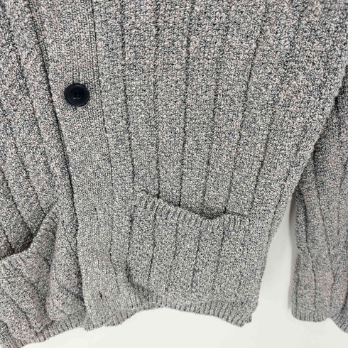 ザラマン ZARA MAN 2ポケット ロング コットン ニットカーディガン メンズ import:M