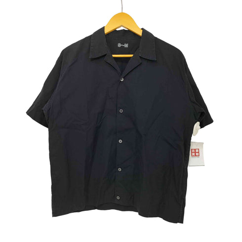 ムジラボ MUJI labo オーバーサイズ オープンカラー 半袖シャツ メンズ S~M
