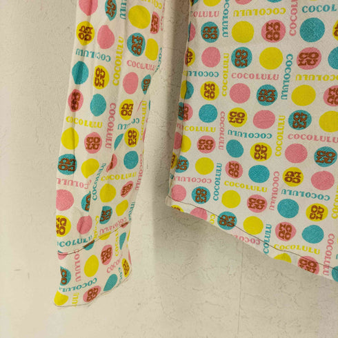 COCOLULU Y2K 総柄シャツ レディース JPN:M
