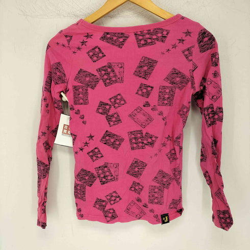 PRIVE JOKE Y2K 裏地プリント クルーネックTシャツ レディース M