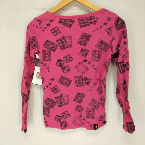 PRIVE JOKE Y2K 裏地プリント クルーネックTシャツ レディース M