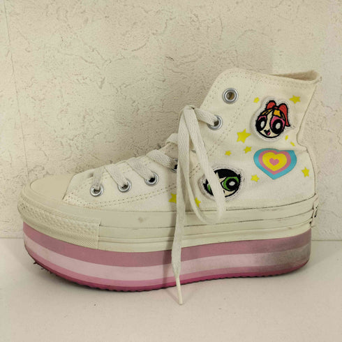 コンバースオールスター CONVERSE ALLSTAR CHUNKYLINE HI 厚底ハイカットスニーカー レディース JPN:23