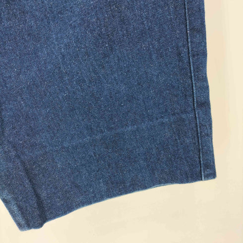 Downy-Fild 2タック インディゴ バギーデニムパンツ メンズ