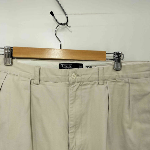 ポロバイラルフローレン Polo by RALPH LAUREN 90s ANDREW PANT 2タック ワイド チノパンツ ポロチノ メンズ 34 / 32