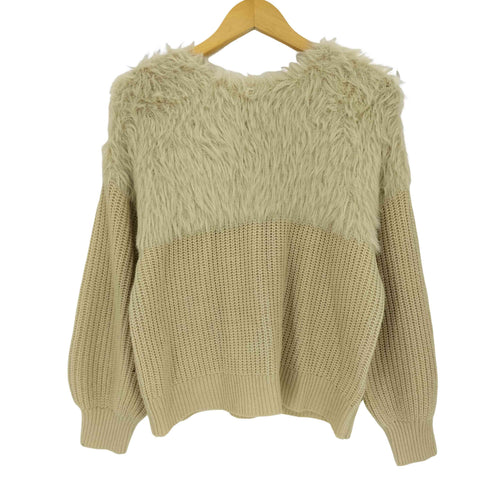 プチフルール Petit Fleur シャギーキリカエニット レディース FREE